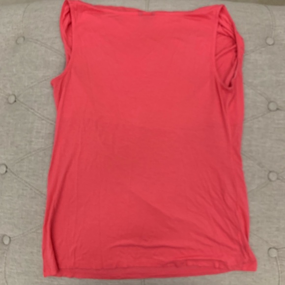 ✅ Ann Taylor Salmon Pink Top Small - Picture 2 of 4